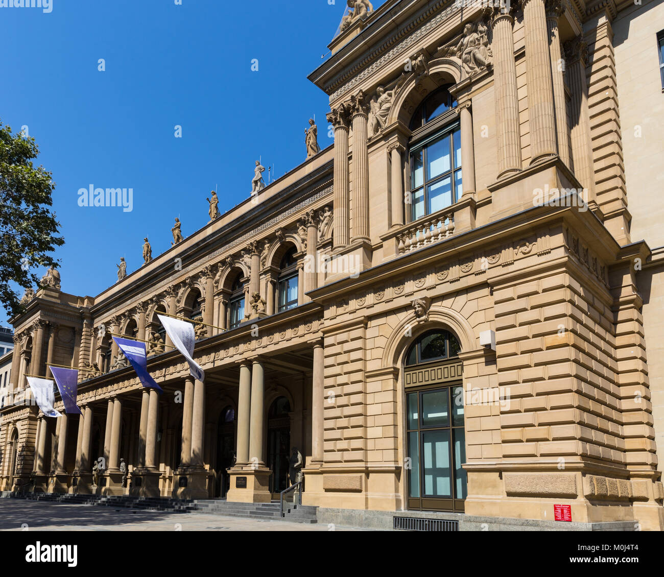 Frankfurt Stock Exchange, Börse Frankfurt exterior of the historic finance  building in Frankfurt am Main, Hesse, Germany Stock Photo - Alamy