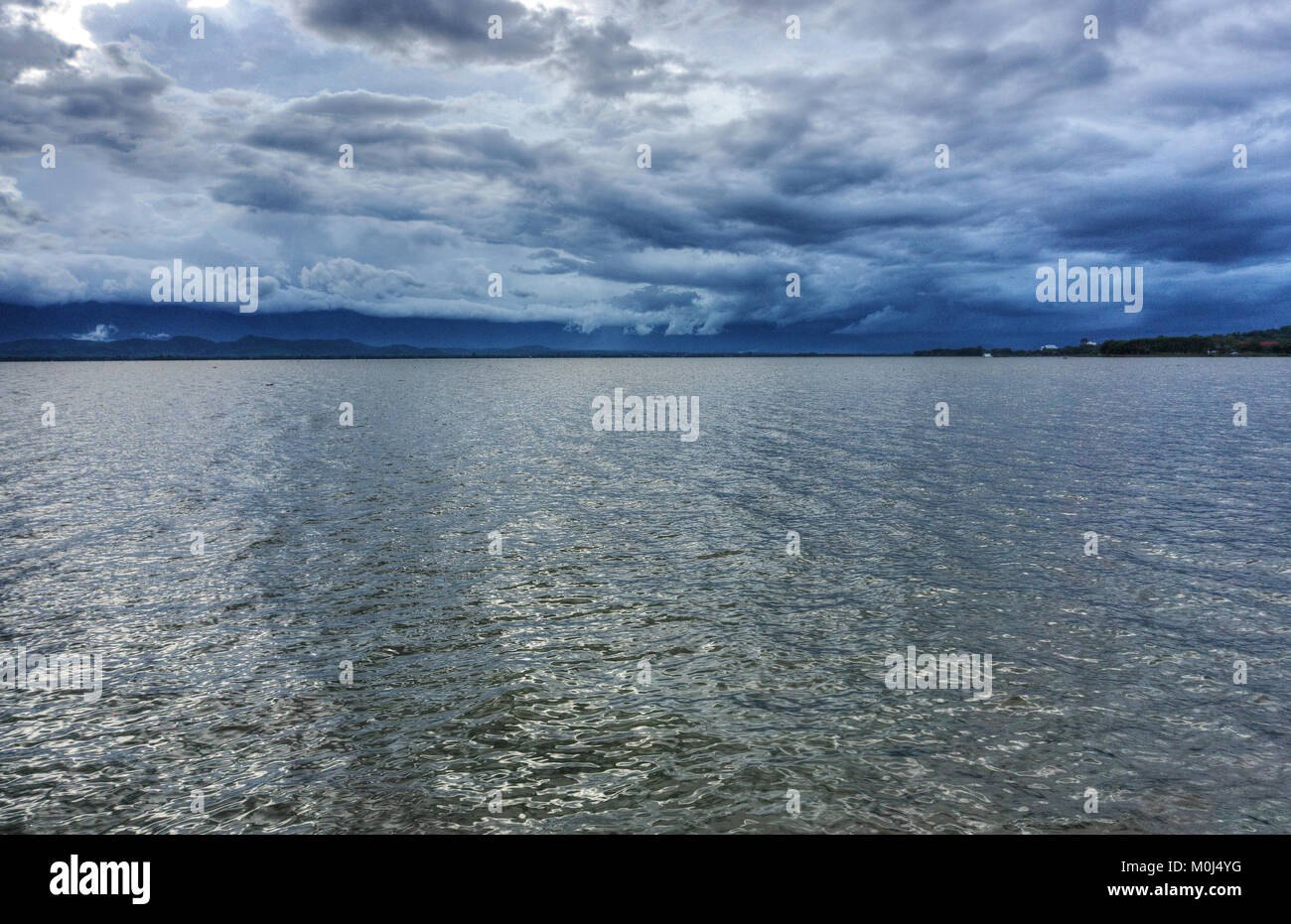Asia,Thailand,Phayao Lake Stock Photo