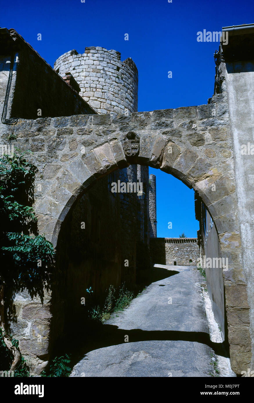 Château de Villerouge-Termenès (Castel of Villerouge-Termenes) Stock Photo