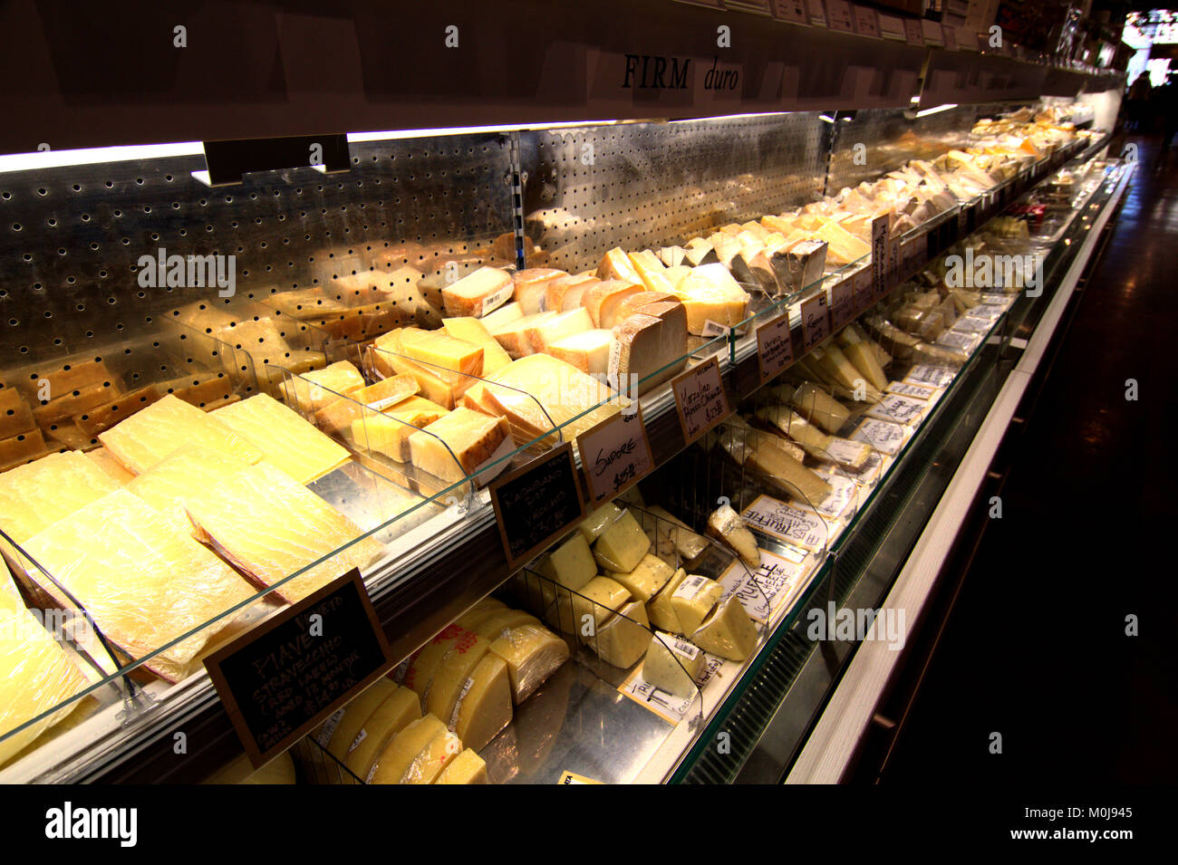 Cheese Cooler Stock Photo Alamy