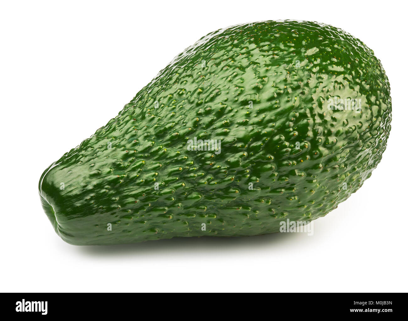 Green avocado isolated Stock Photo - Alamy