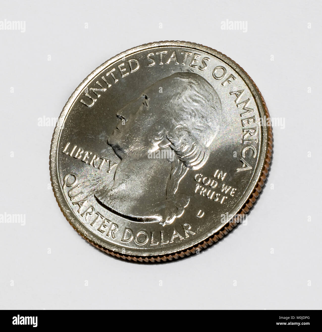 United States quarter dollar coin Stock Photo - Alamy