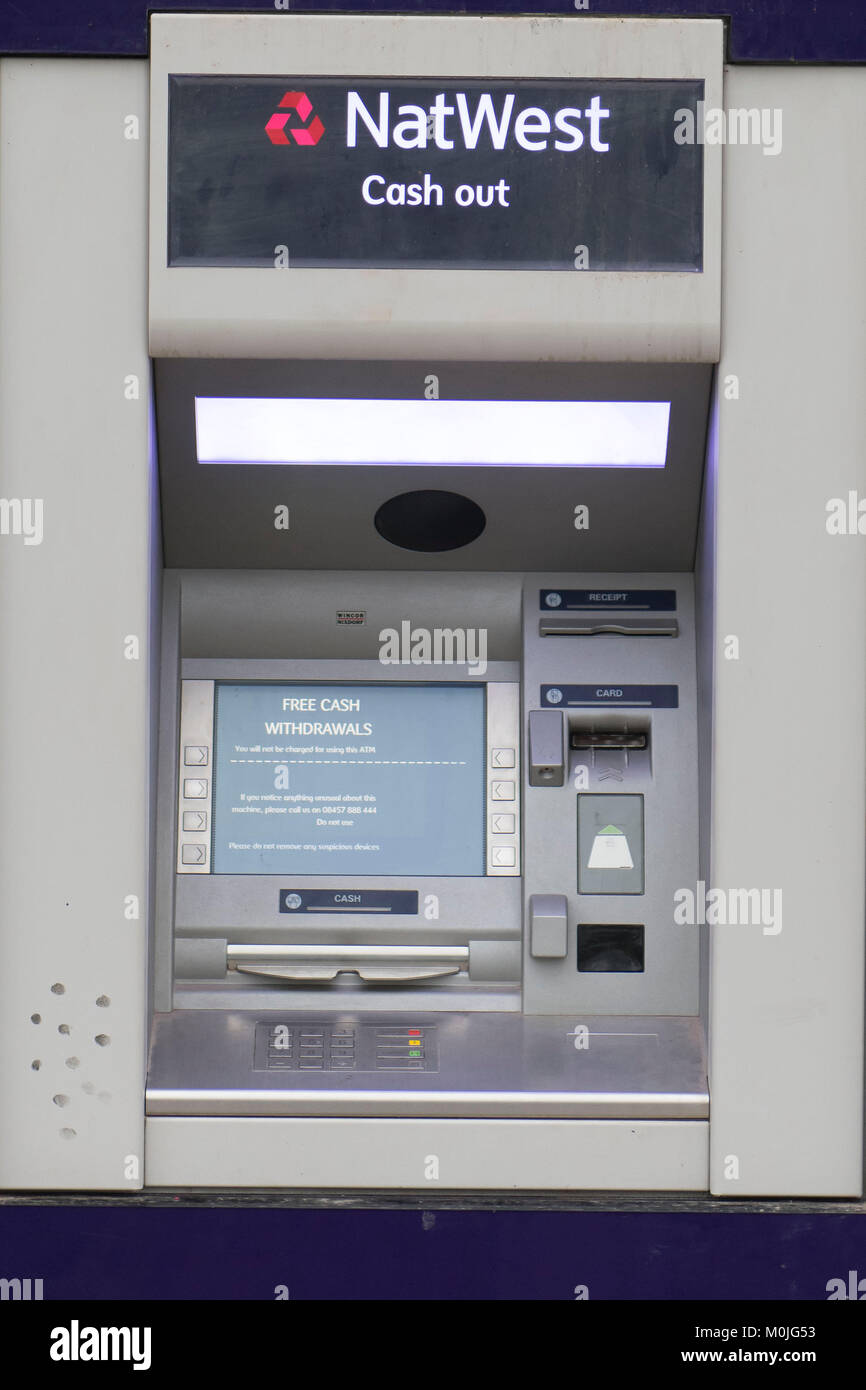 Natwest cash machine hires stock photography and images Alamy