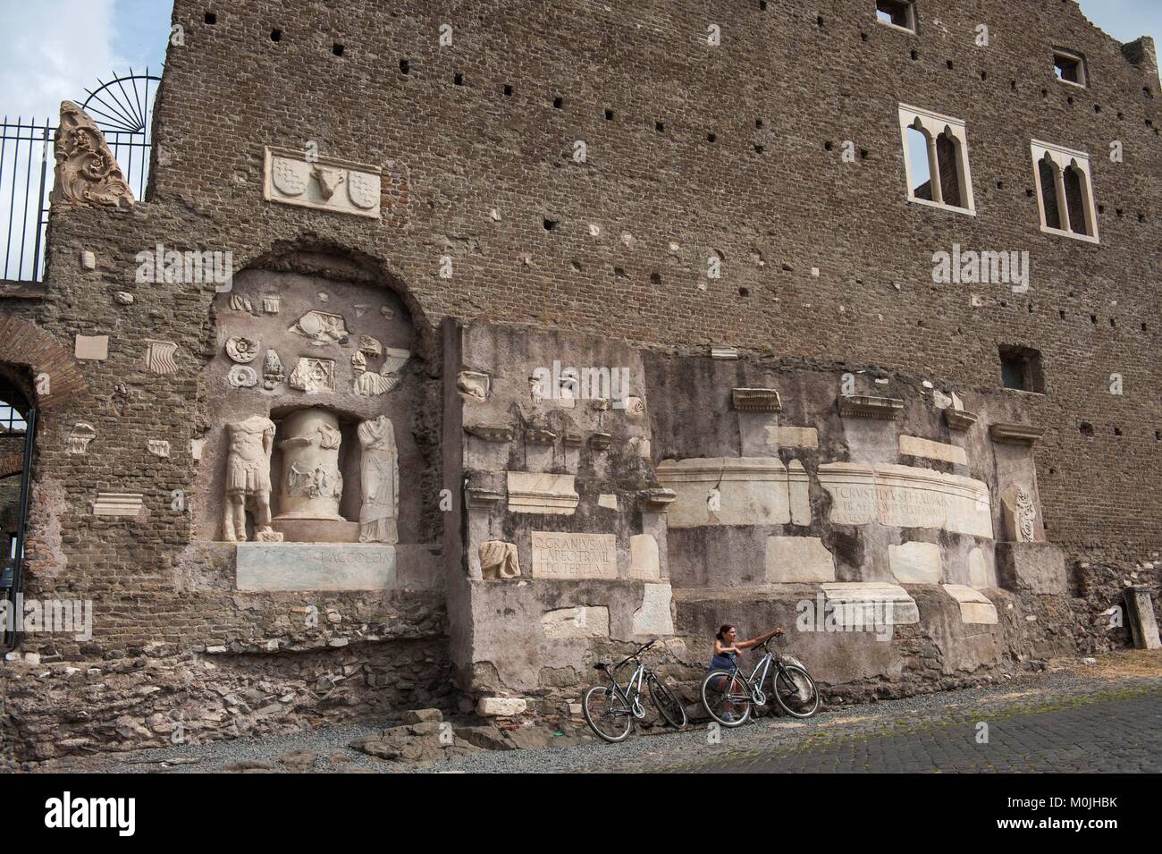 Metella Rome The tomb of cecilia metella hi-res stock photography and images - Alamy