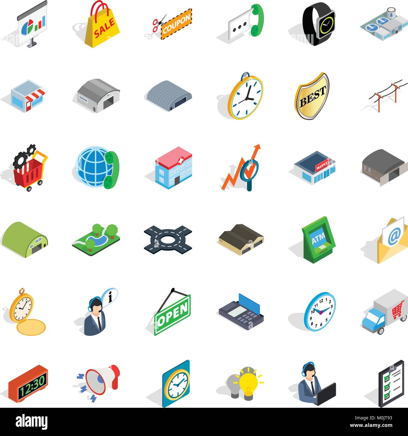Packaging icons set, isometric style Stock Vector Image & Art - Alamy