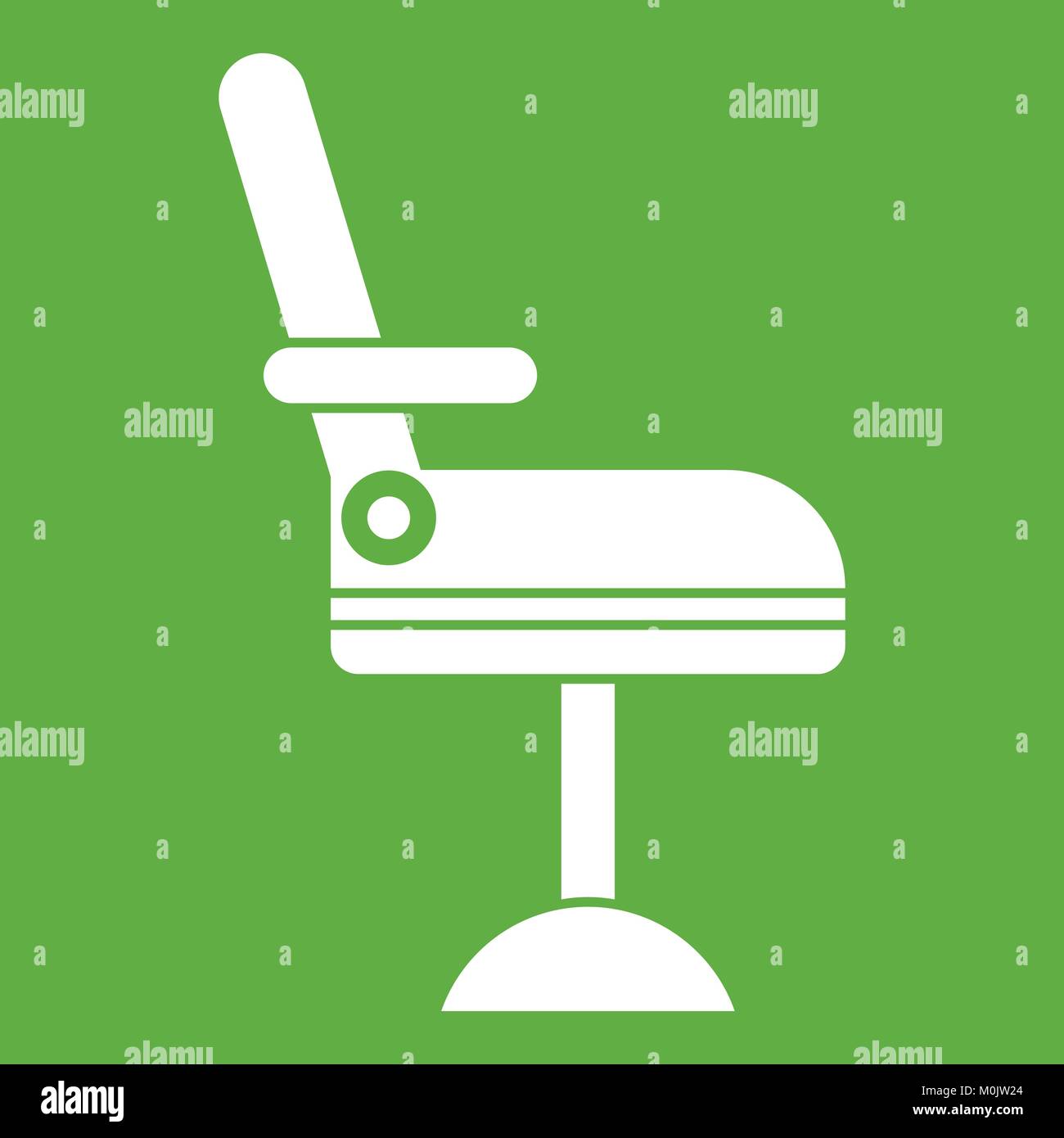 Chair icon green Stock Vector Image & Art - Alamy