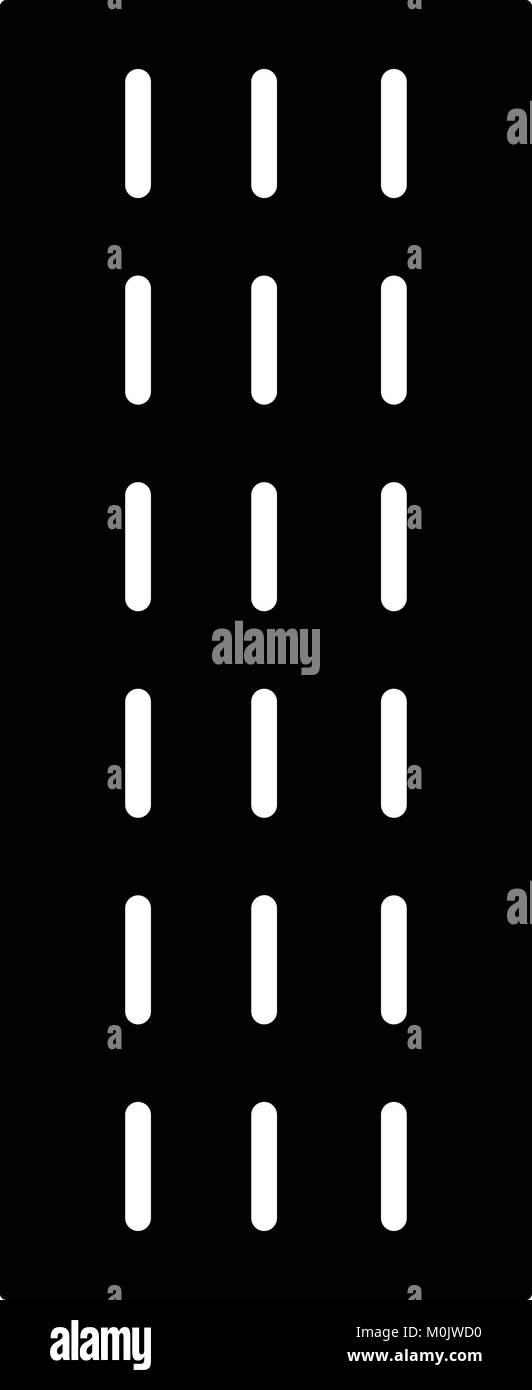 Race highway route map Black and White Stock Photos & Images - Alamy
