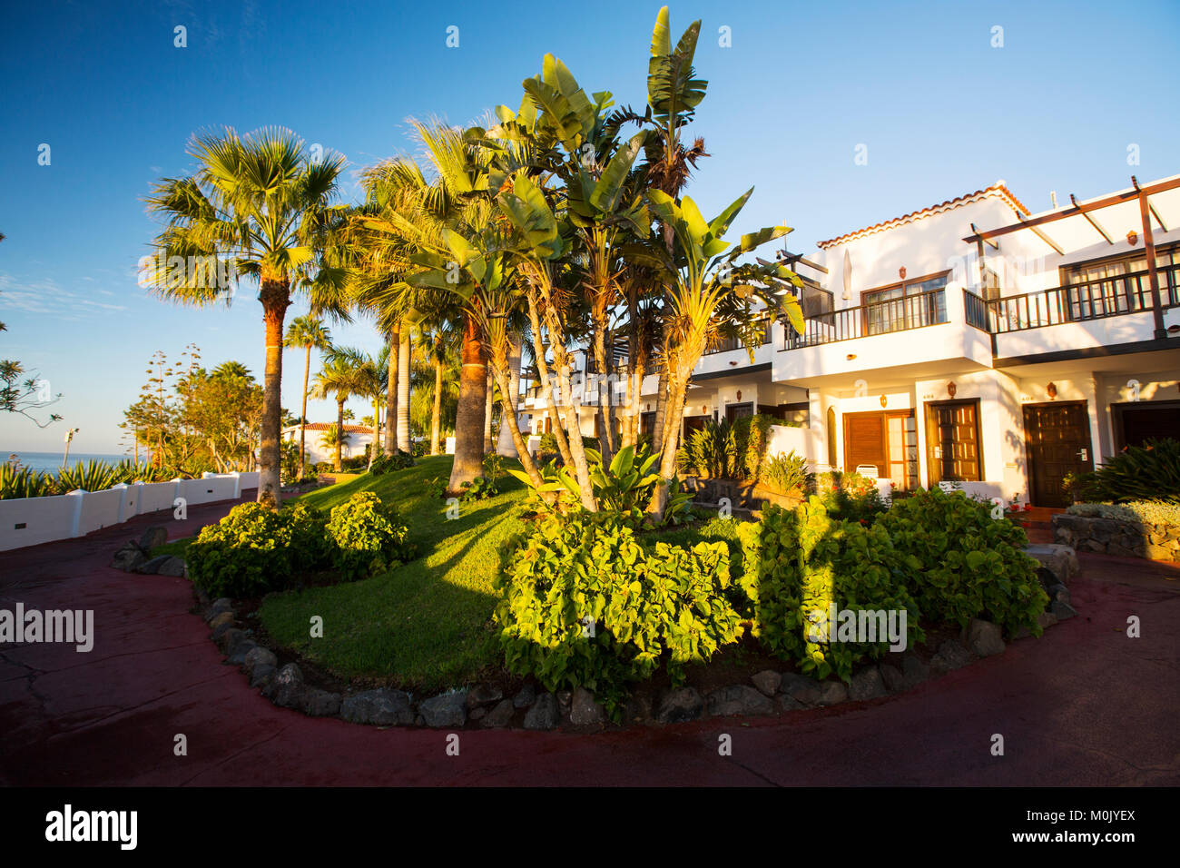The Grounds Of The Hotel Jarden Tecina In Playa Santiago La
