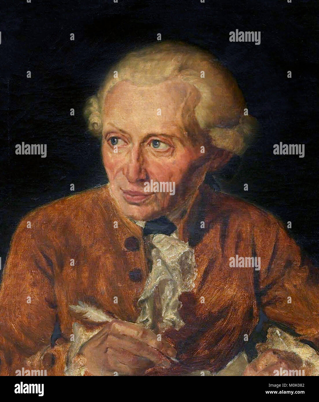 Immanuel Kant (1724-1804). Stock Photo