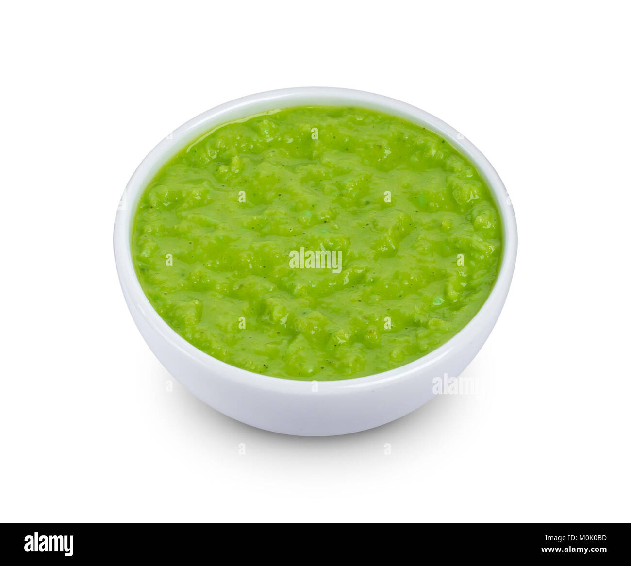 Wasabi sauce isolated on white background Stock Photo Alamy