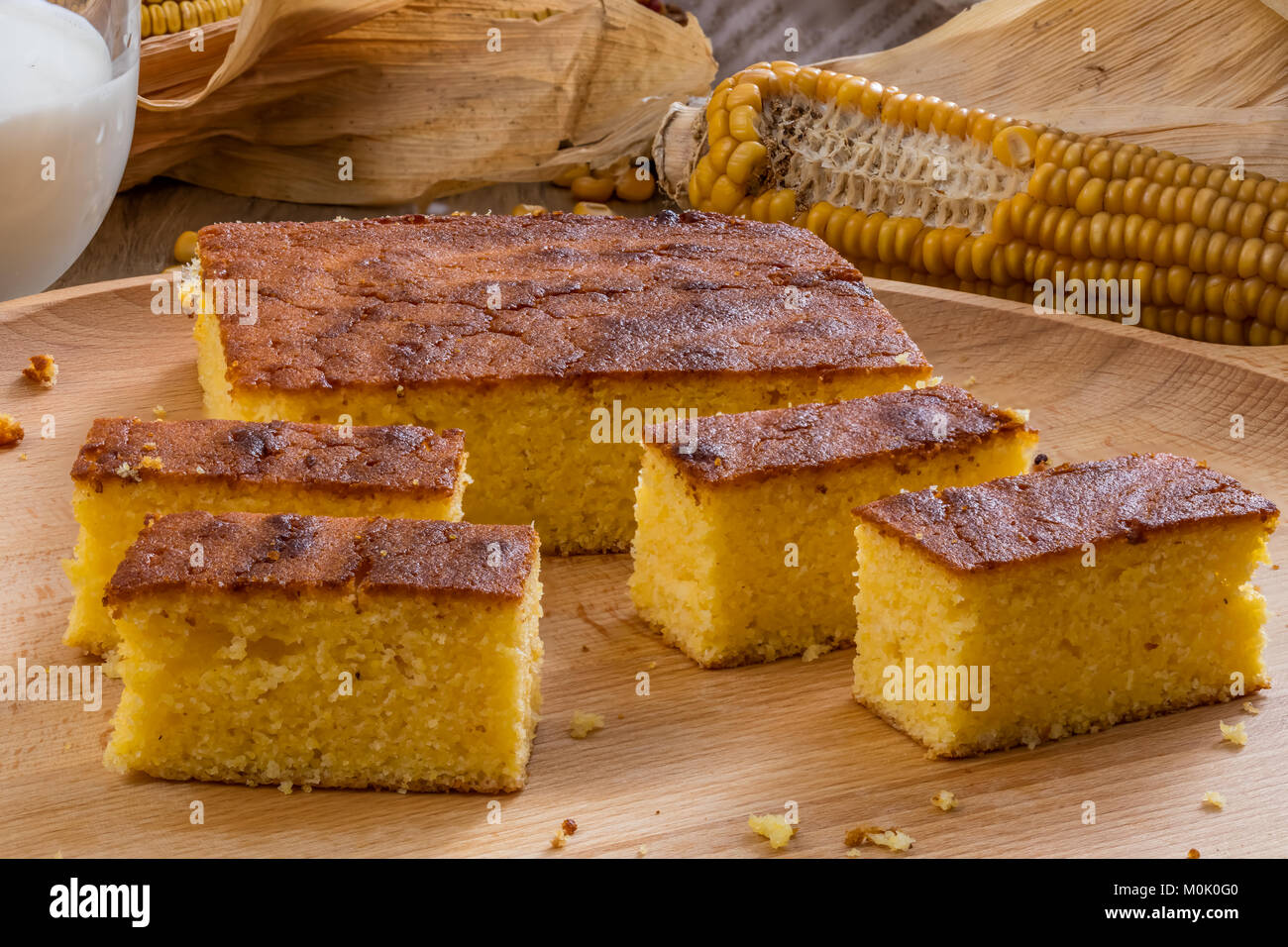 cake corn flour Stock Photo Alamy