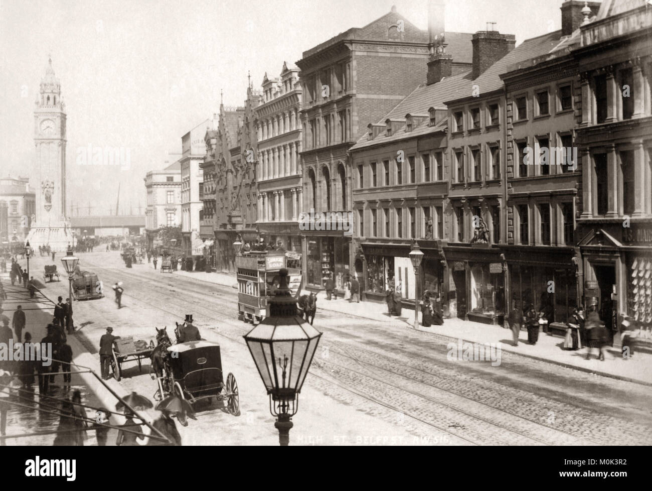 High street belfast hires stock photography and images Alamy