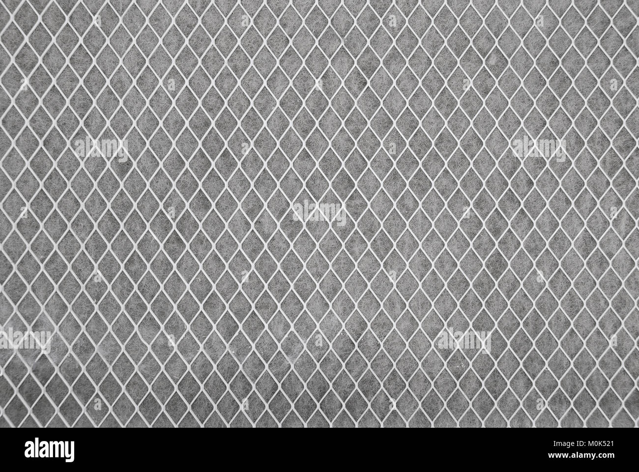 closeup of air filter from a home air-cond. Stock Photo