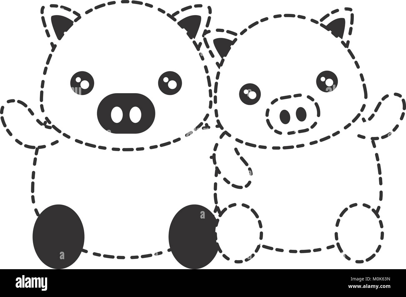 cute animals design Stock Vector Image &amp; Art - Alamy