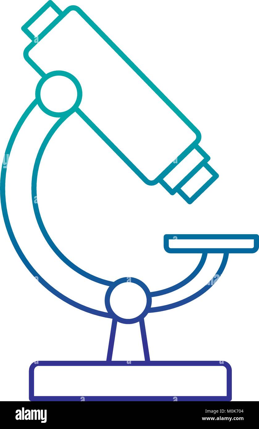 microscope medical isolated icon Stock Vector Image & Art - Alamy