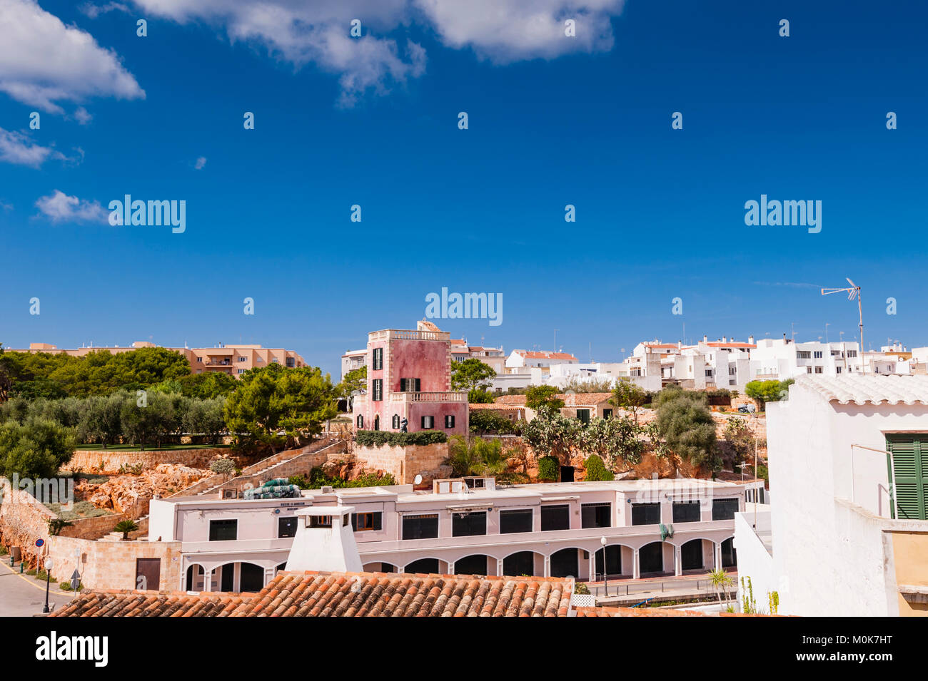 Ciutadella de Menorca , Menorca , Balearic Islands , Spain Stock Photo