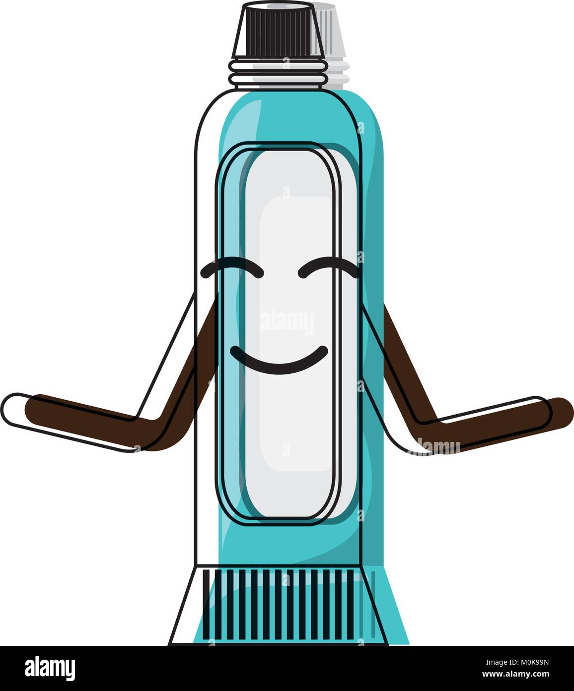 kawaii toothpaste icon image Stock Vector Image & Art - Alamy