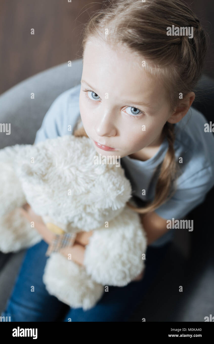 Sad preteen girl hi-res stock photography and images - Alamy