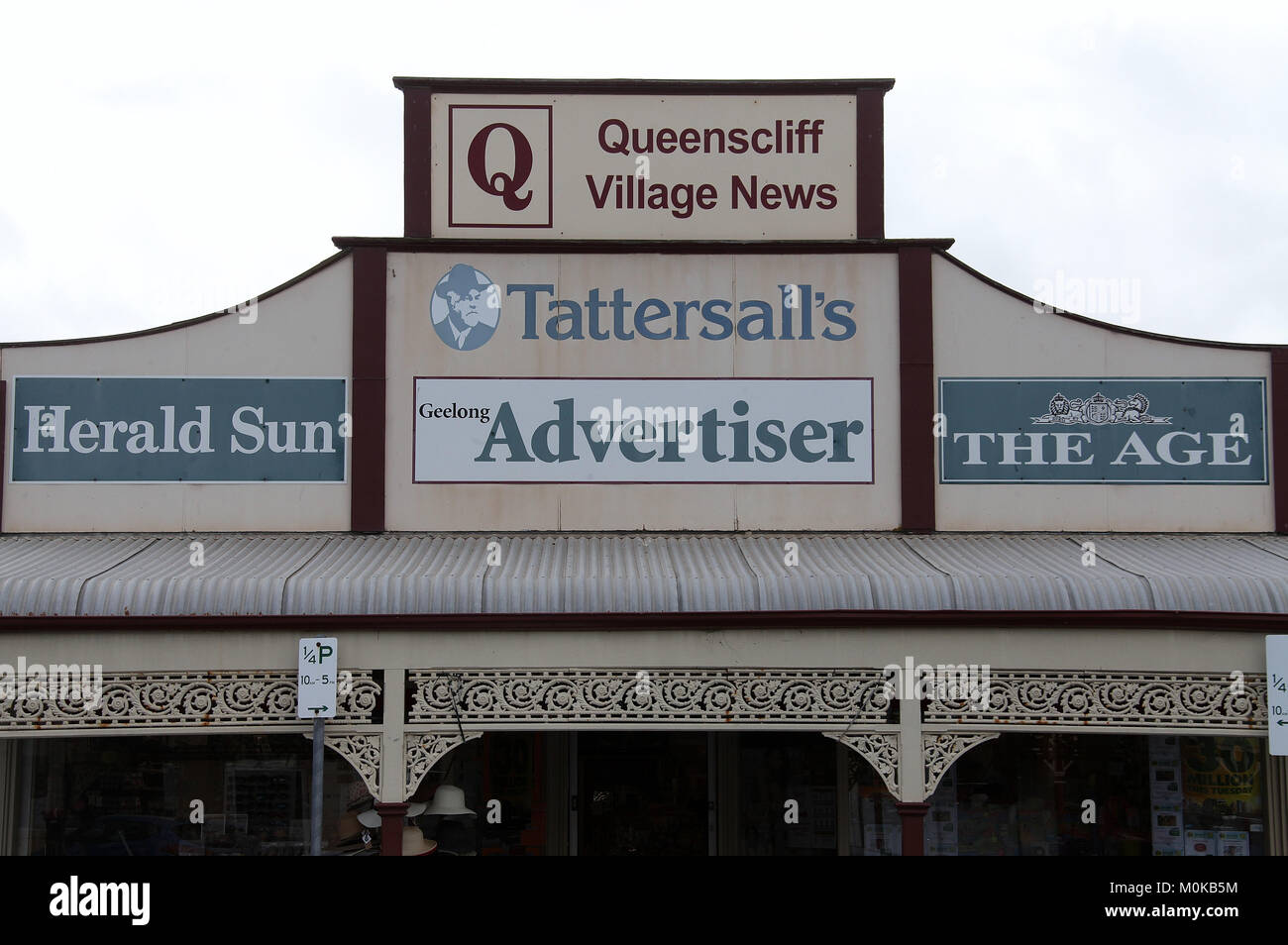 Queenscliff Village Shop Stock Photo Alamy