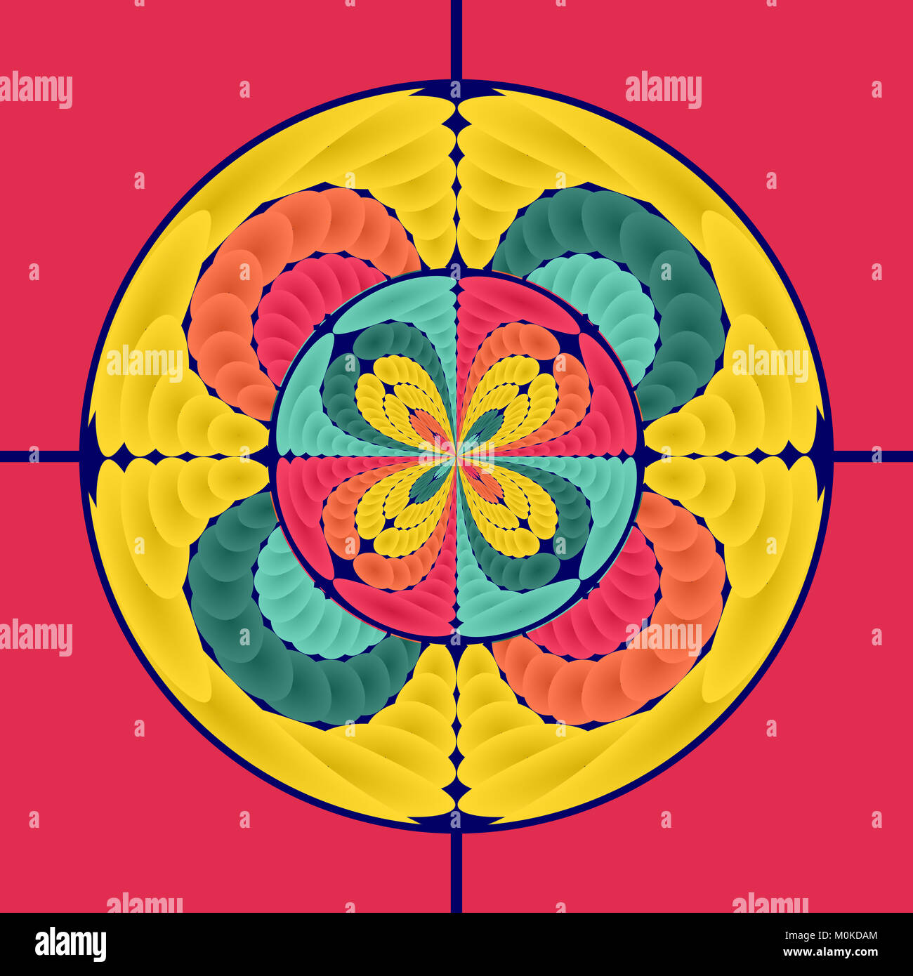 Geometric Pattern Scope Circular scope hi-res stock photography and images - Alamy