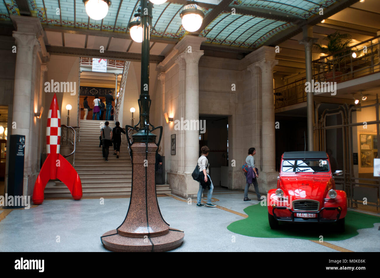 Centre Belge de la Bande Dessinee Belgian Museum Comic Strip Centre, Brussels, Belgium, Europe