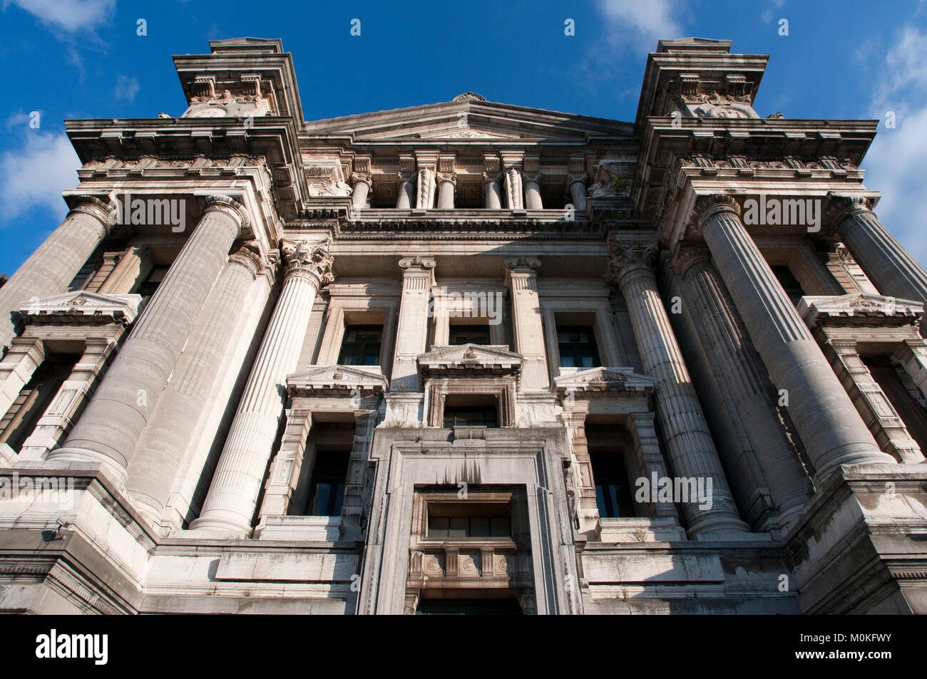 Justice Palace - Palais de Justice - Brussels Belgium Stock Photo