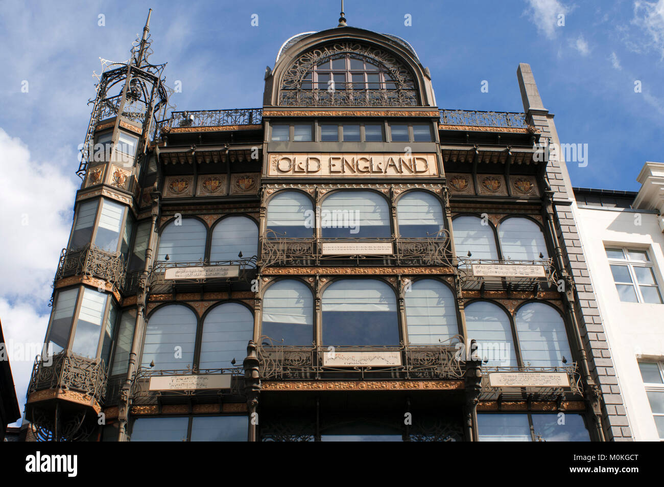 Musical Instrument Houses The Old England houses the Musical Instrument Museum, Brussels, Belgium ...