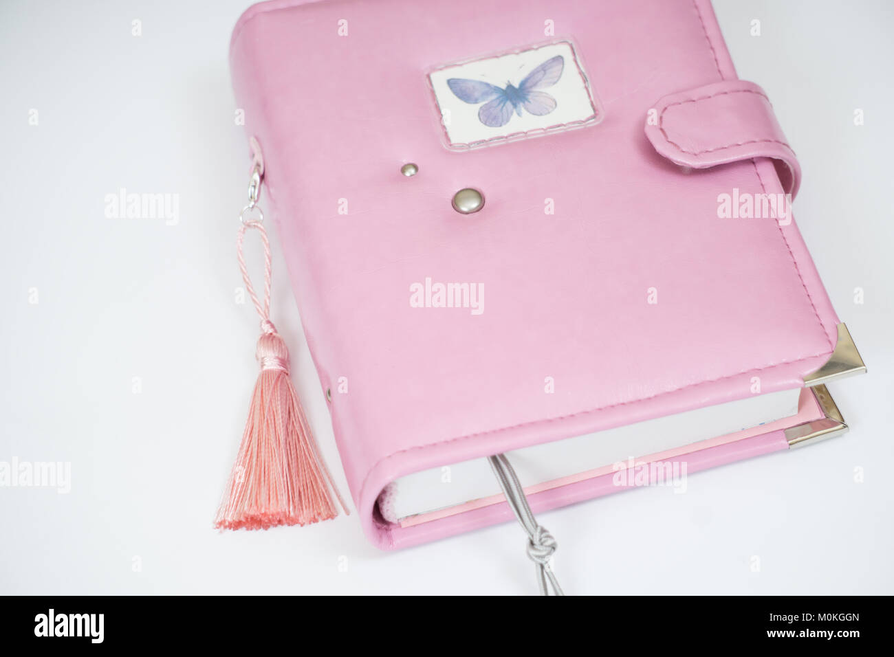 Handmade Pink Color Leather Notebook Planner For Business Or