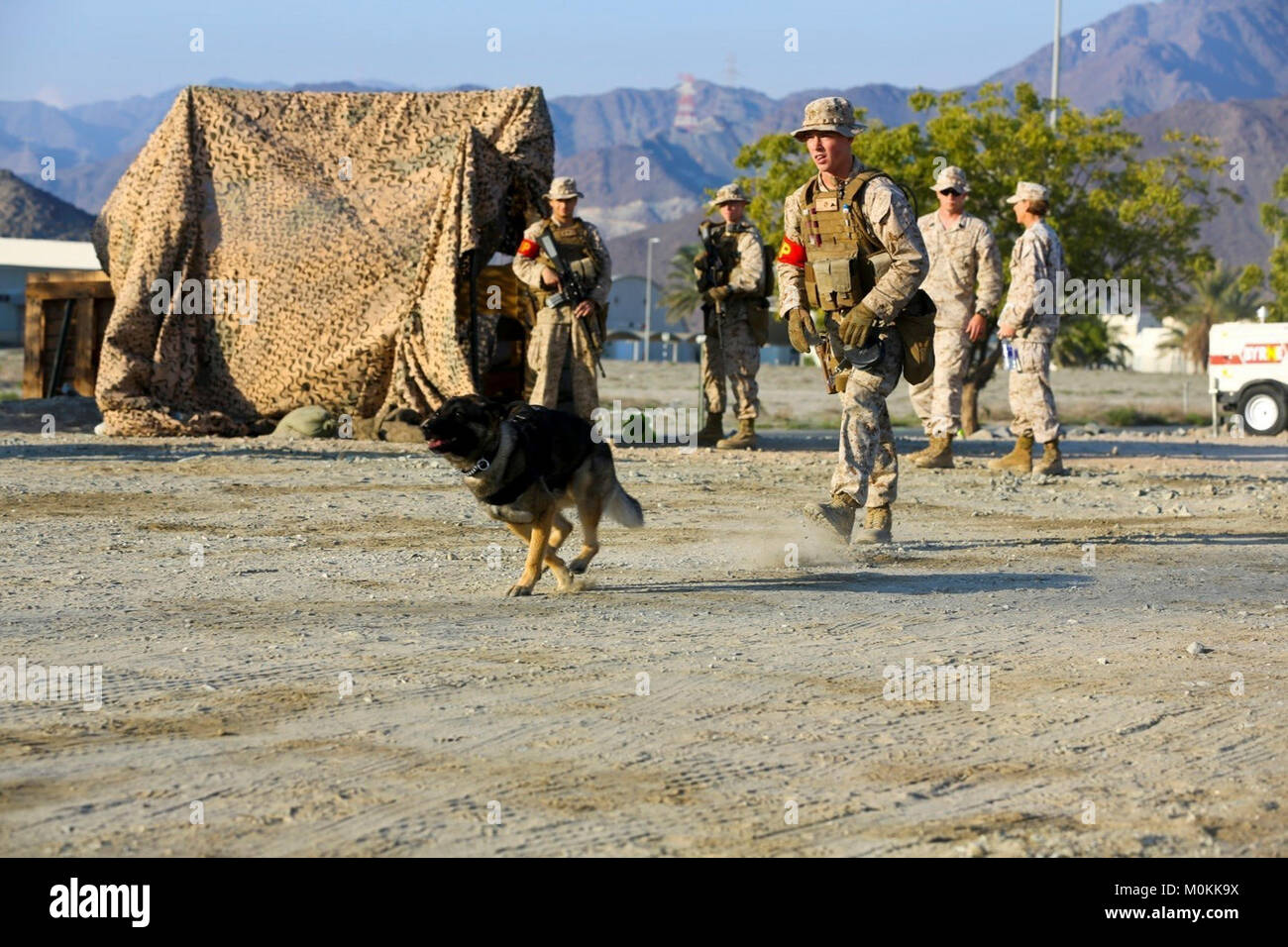FUJAIRAH NAVAL BASE, United Arab Emirates (Jan. 17, 2018) U.S. Marine
