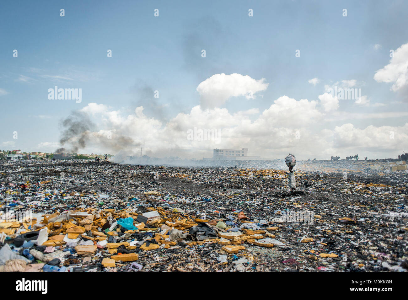 Accra, Ghana. 18th June, 2017. In the outskirts of Accra there is the