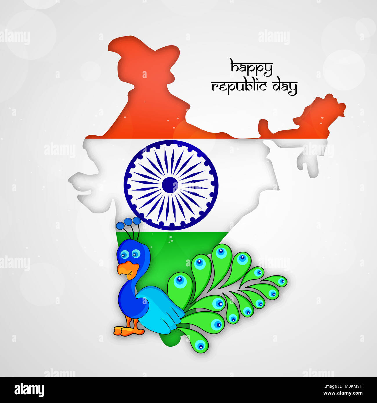 illustration of Indian Republic Day background Stock Photo - Alamy