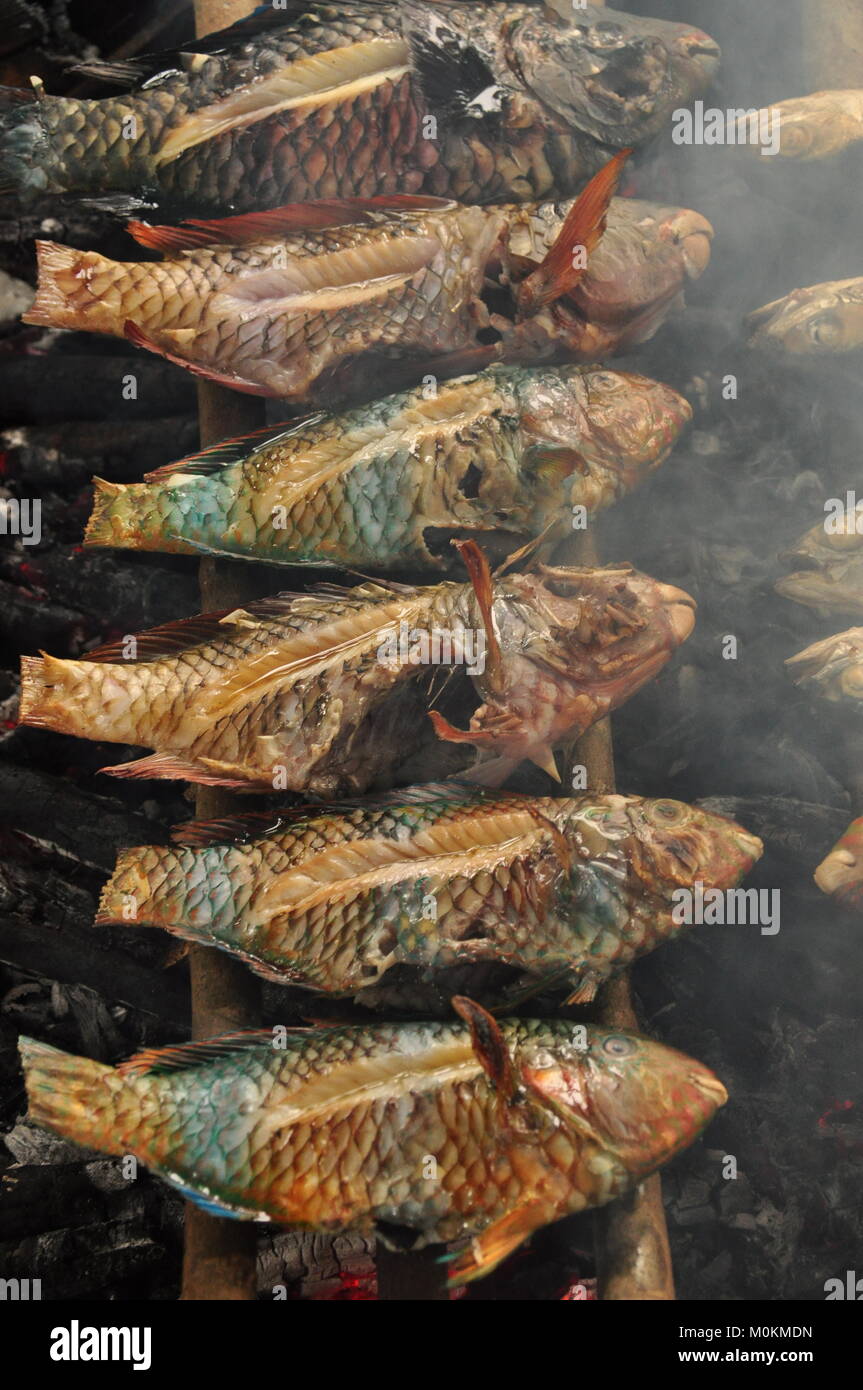 Fish Java Indonesia Smoking fish indonesia hi-res stock photography and images - Alamy