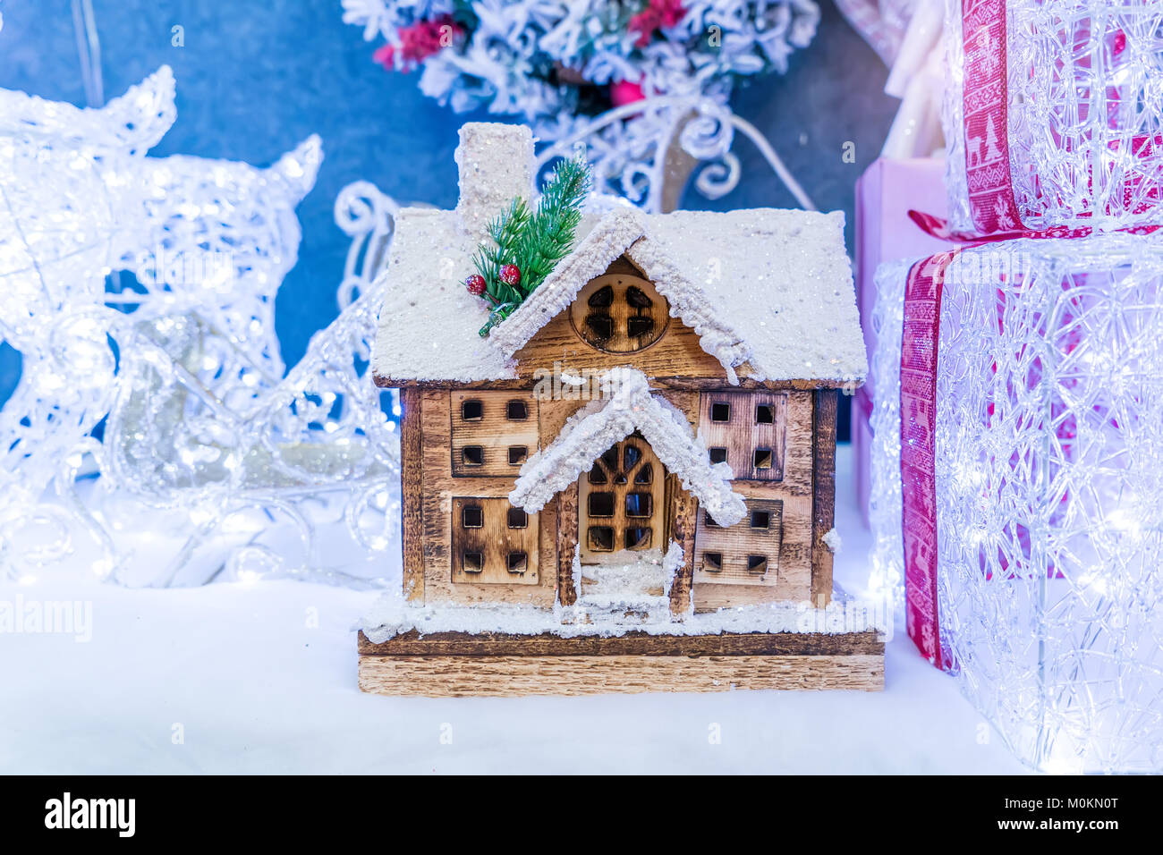 Model village christmas hi-res stock photography and images - Alamy