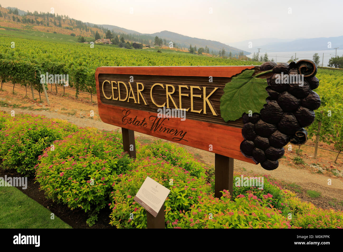 The Cedar Creek Winery, West Kelowna, Okanagan valley, British Columbia