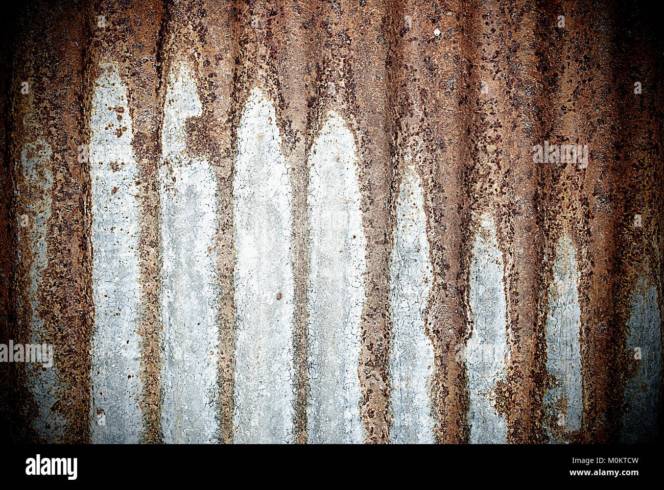 Texture of Old Rust Zinc Stock Photo Alamy
