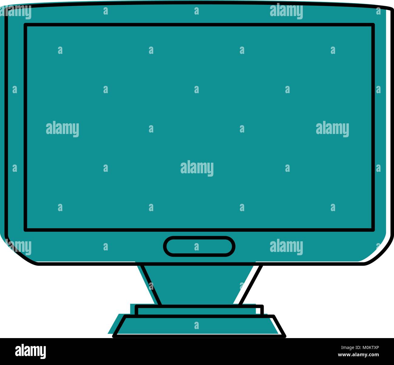 Pc screen monitor Stock Vector Image & Art - Alamy