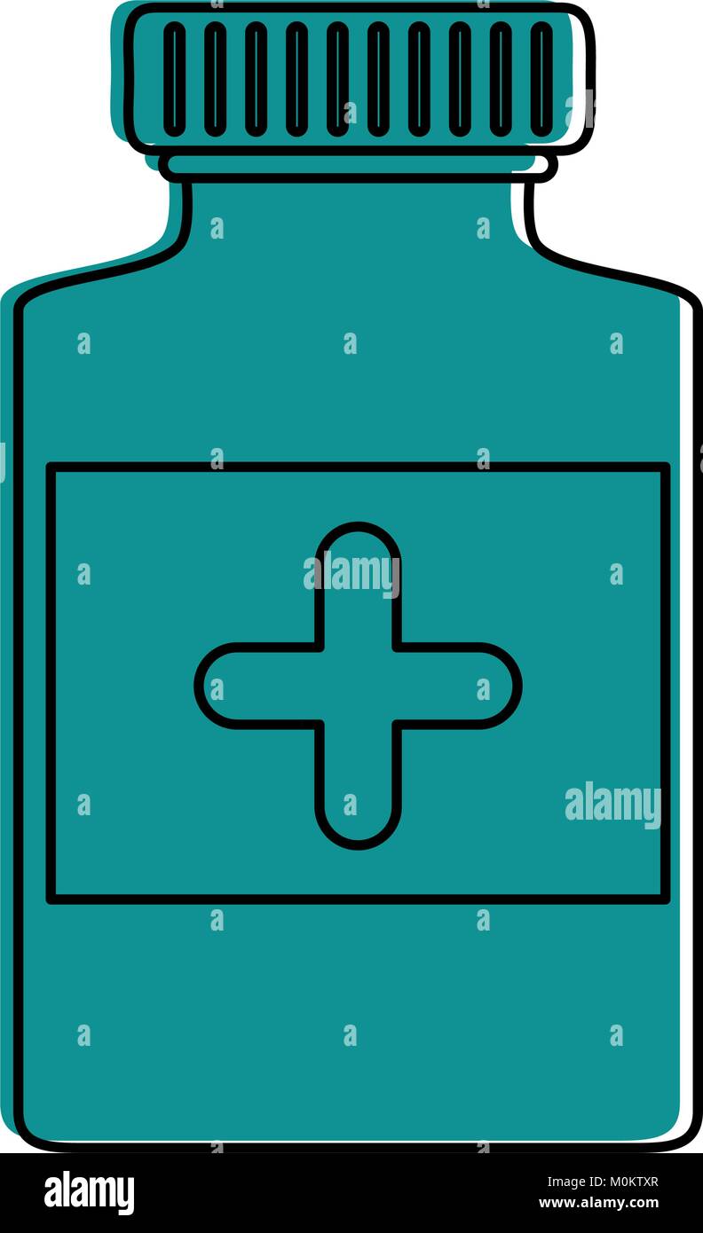 Medicine bottle isolated Stock Vector Image & Art - Alamy