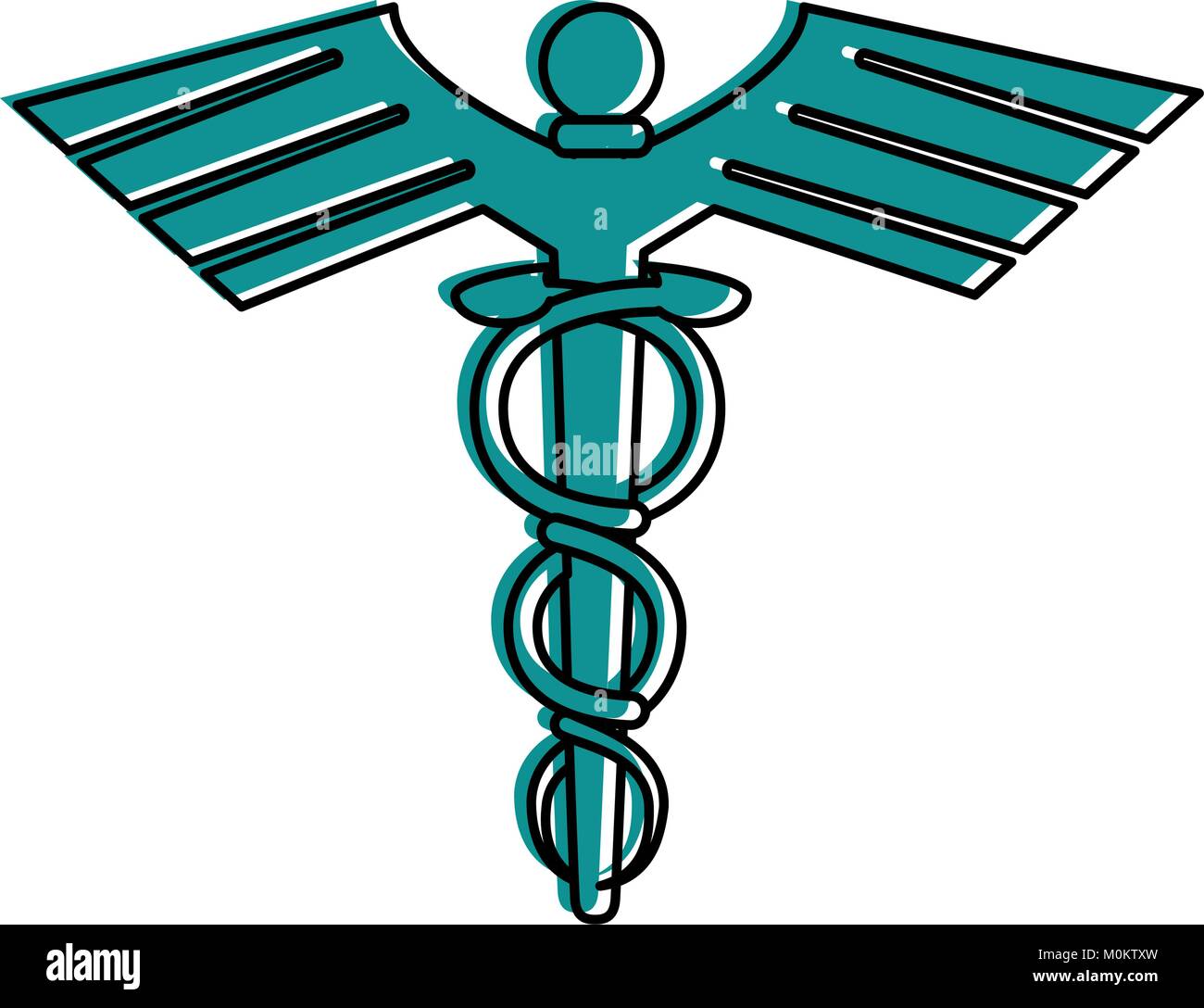 Caduceus medical symbol Stock Vector Image & Art - Alamy
