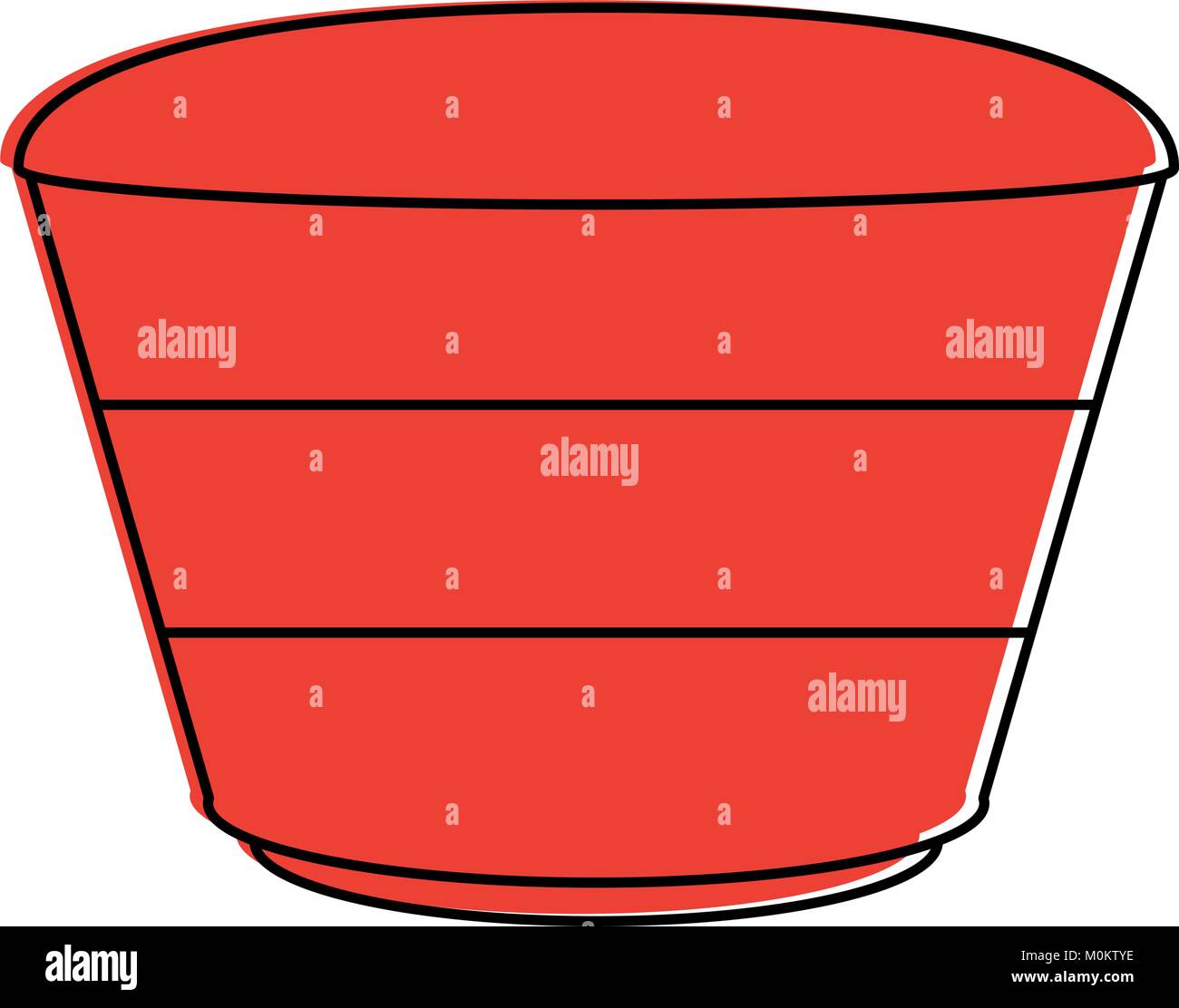 Laundry basket isolated Stock Vector Image & Art Alamy