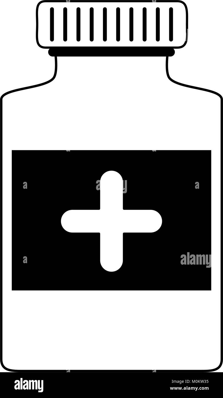 Medicine bottle isolated Stock Vector Image & Art - Alamy