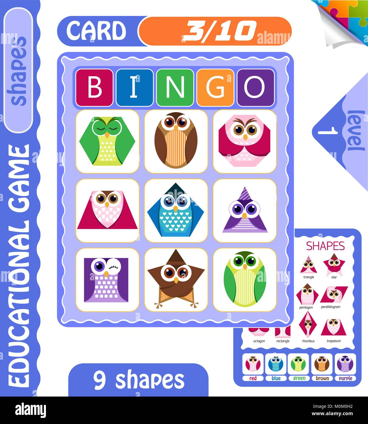 Bingo cards kids hi-res stock photography and images - Alamy