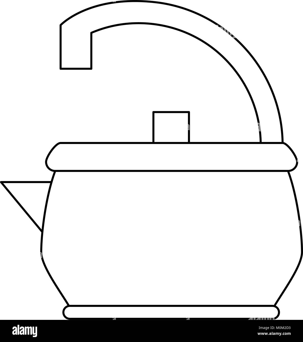 Teapot kettle symbol Stock Vector Image & Art Alamy