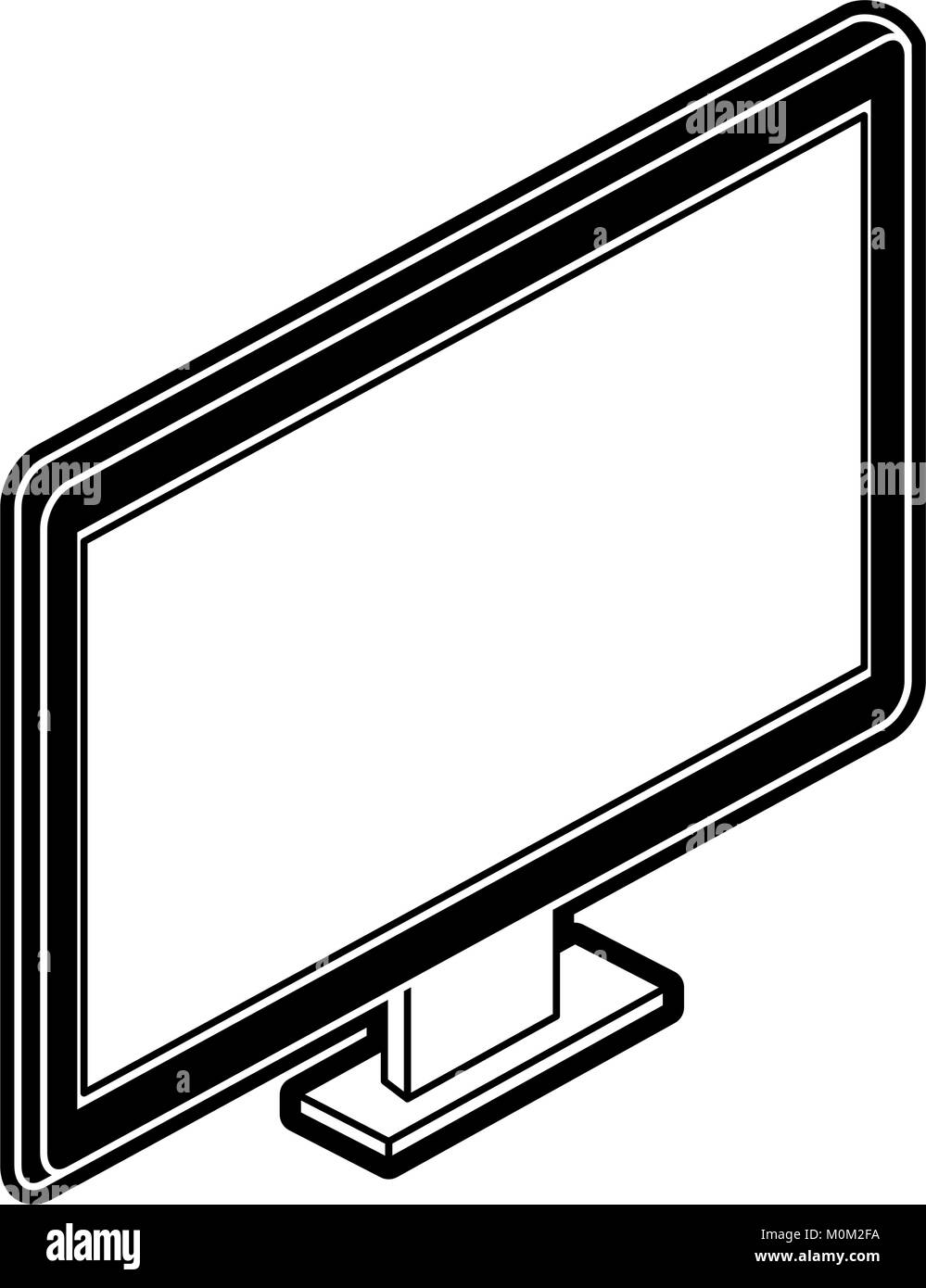 Computer screen technology Stock Vector Image & Art Alamy