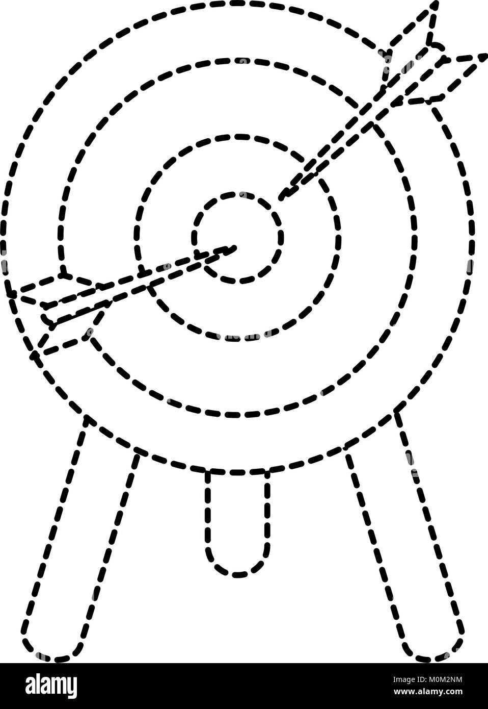 Target dartboard symbol Stock Vector Image &amp; Art - Alamy