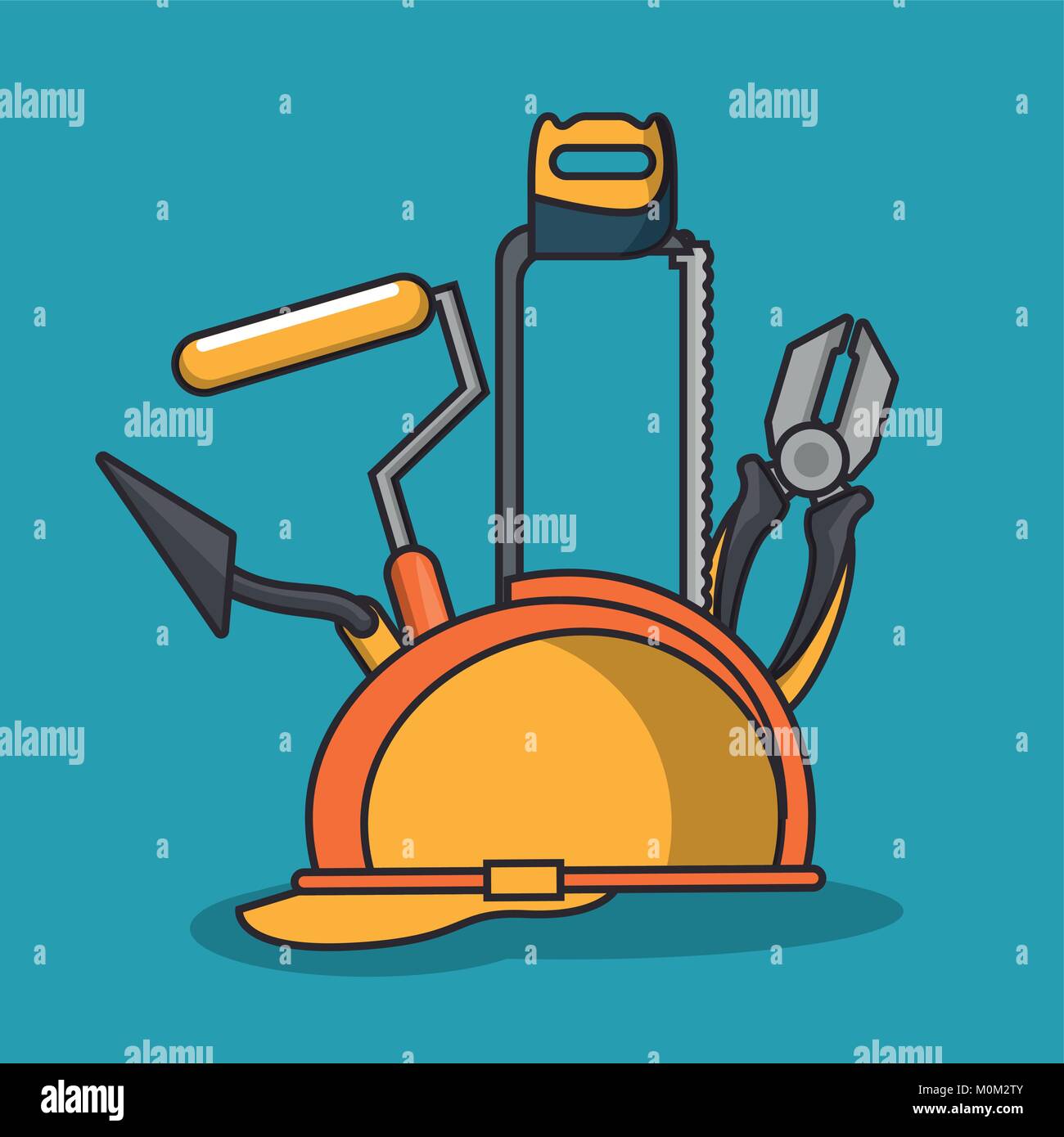 Construction tools equipment Stock Vector Image & Art - Alamy