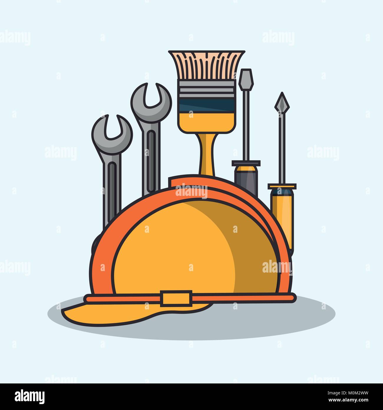 Construction tools equipment Stock Vector Image & Art - Alamy