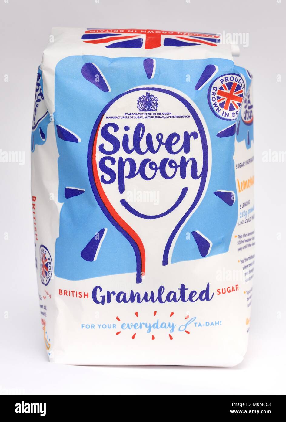 Silver Spoon Sugar High Resolution Stock Photography and Images Alamy