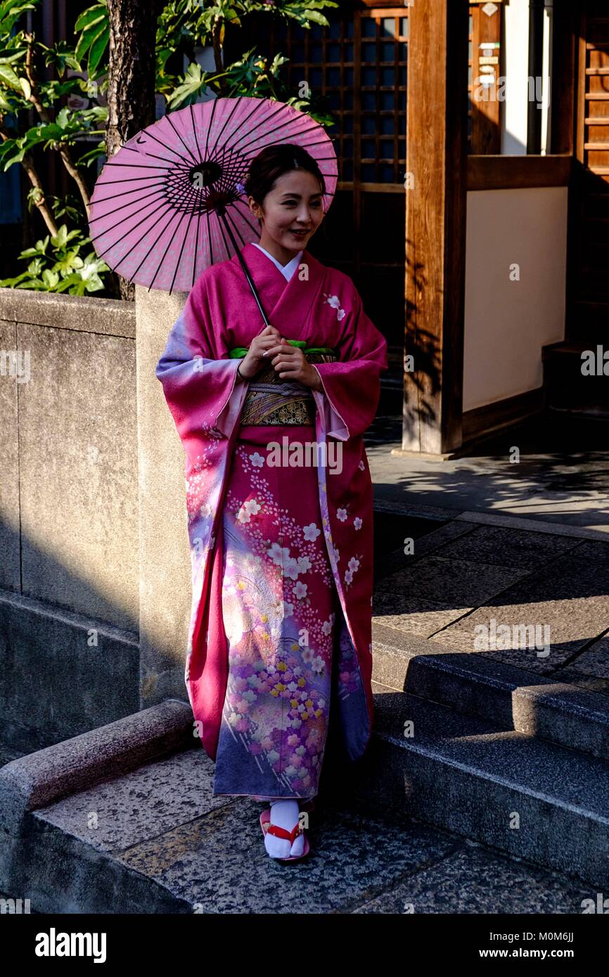 Japan,Honshu island,Kansaï region,Kyoto,Matsubara dori Stock Photo