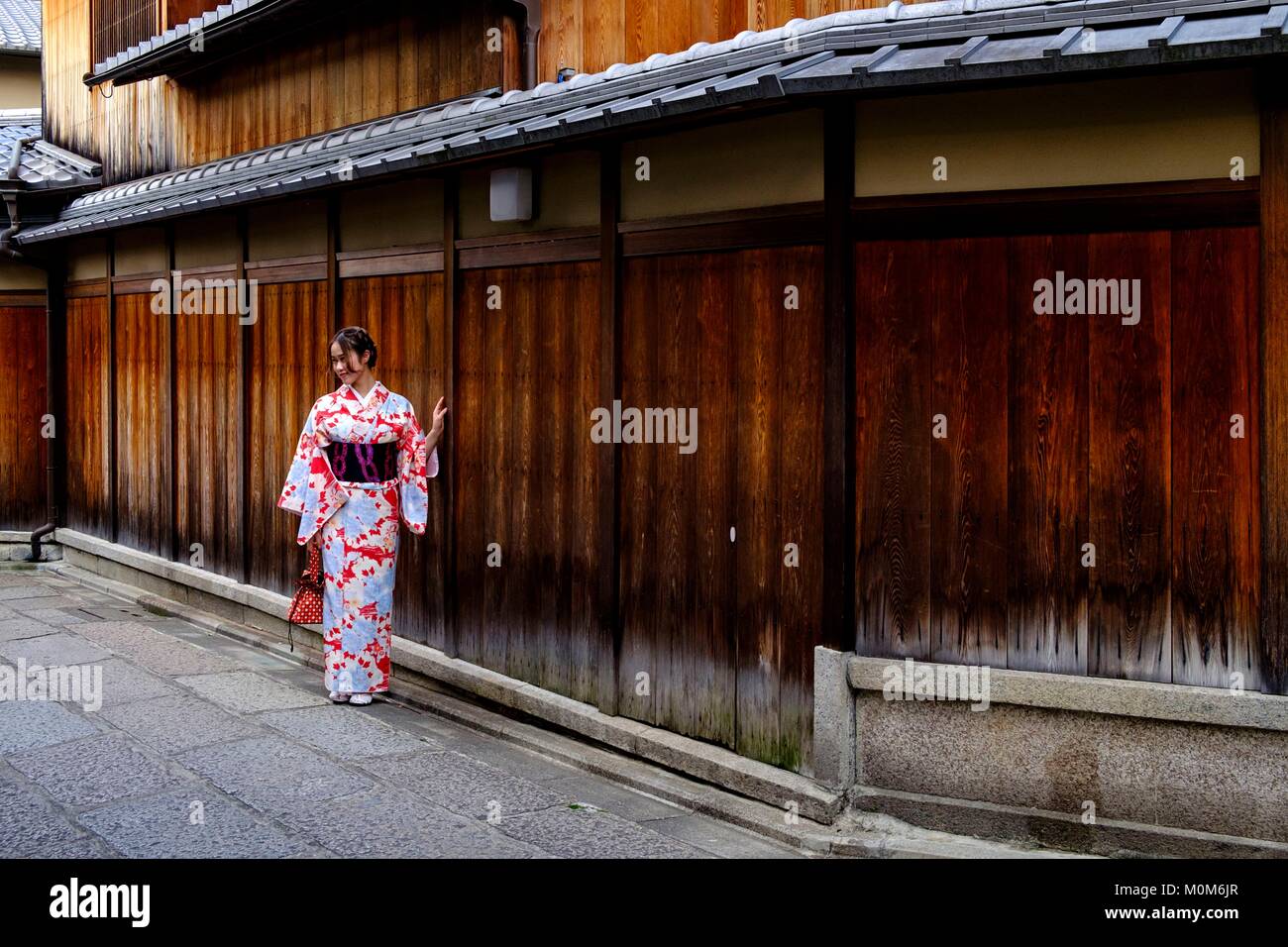 Japan,Honshu island,Kansaï region,Kyoto,Ishibei koji area Stock Photo