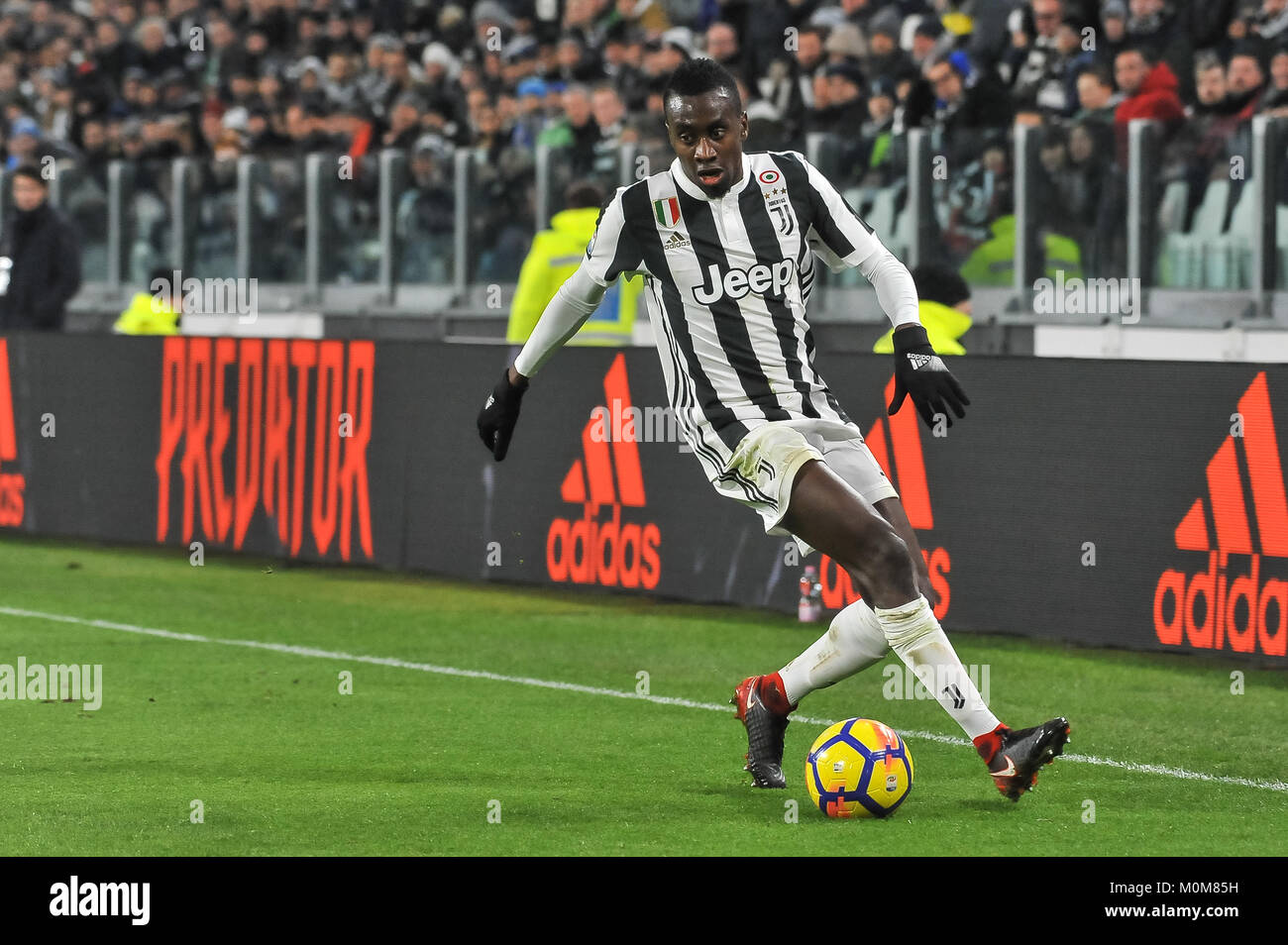 Turin, Italy. 22nd Jan, 2018. Blaise Matudi (Juventus FC) during the ...